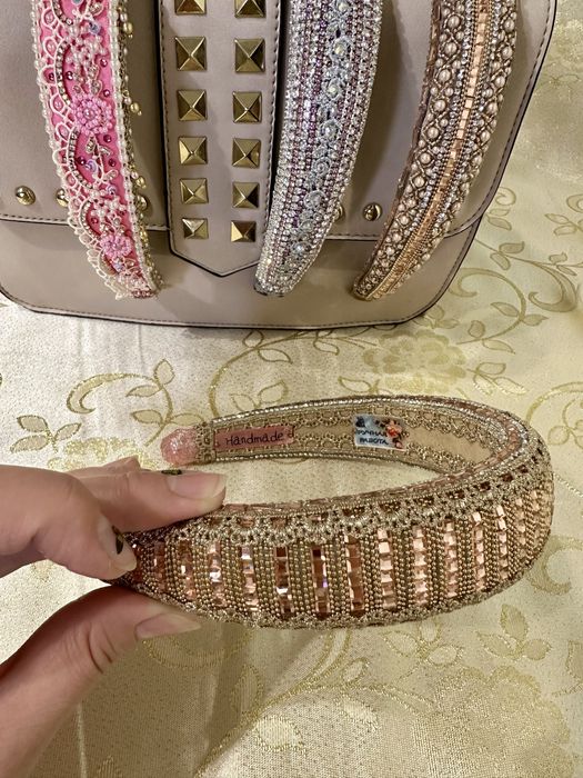 Ободок для волос ручной работы