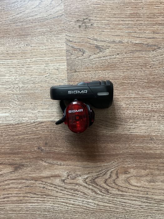 Чисто нов Комплект Фар Стоп за велосипед Sigma