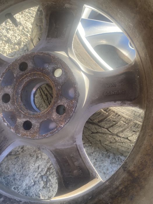 Джанти 15ки 5х100 с зимни гуми