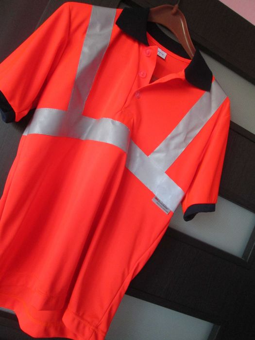 tricou reflectorizant portocaliu Vento S