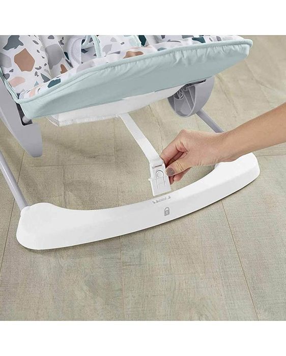 Бебешки шезлонг 2 в 1 Fisher Price - Тропическа гора