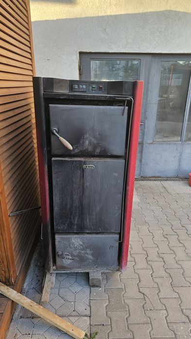 Centrală Astra G80 – 80 kW cu gazeificare + horn inox dublu 6 m