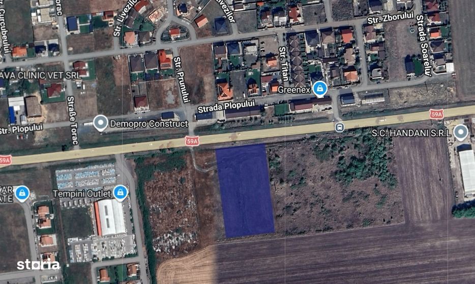 COMISION 0% Terenuri Intravilane Toate Utilitatile  Front 24m Sacalaz