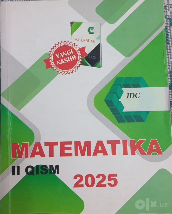 Idc matematika 2-3  qism yangi nashriyot
