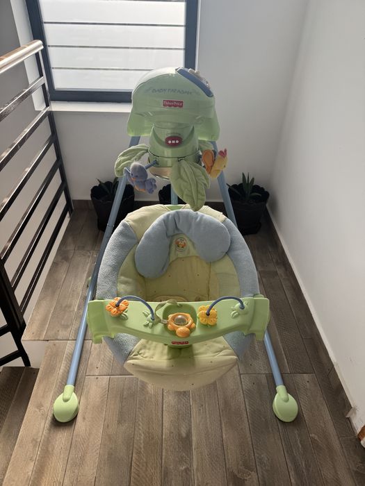 Leagan  Bebelusi pe baterii Baby Papasan
