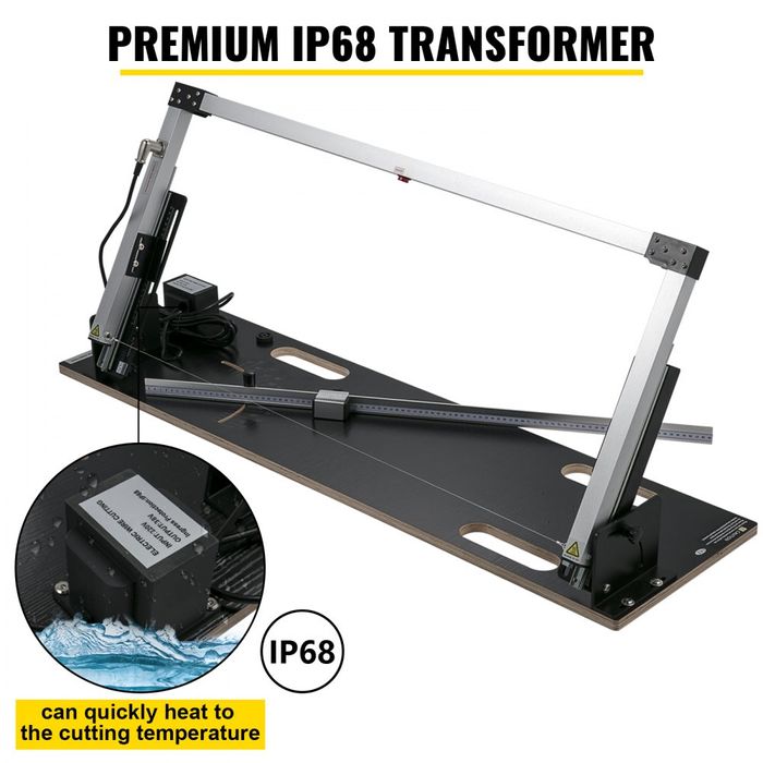 Mașină tăiere polistiren, 420/1120mm, 6 fire încălzite