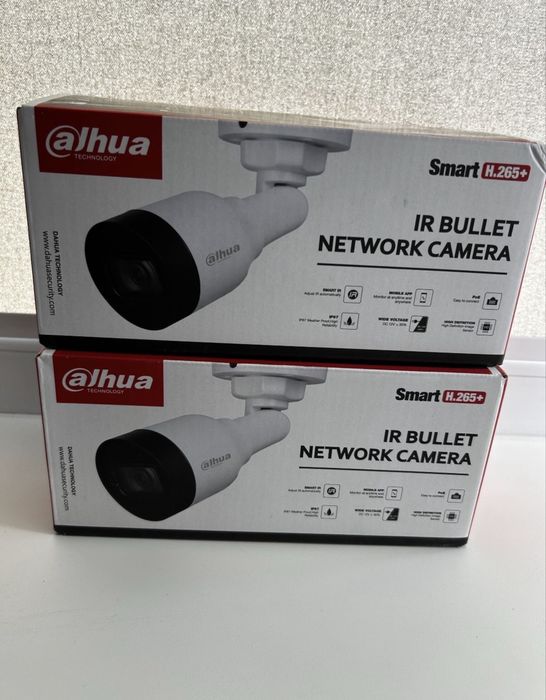 Камера Dahua по IP. Без коробок 3 штуки есть