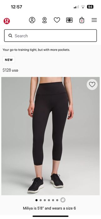 Чисто нов клин lululemon