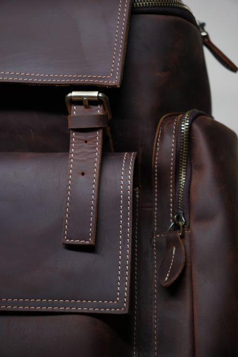 Кожанный Рюкзак Материал Нубук