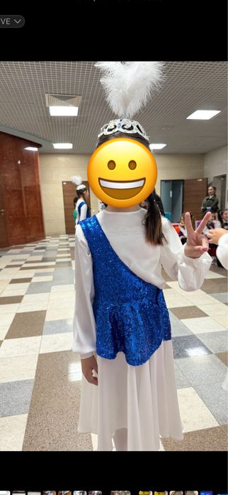 Продам платье национальное на 6-7-8лет