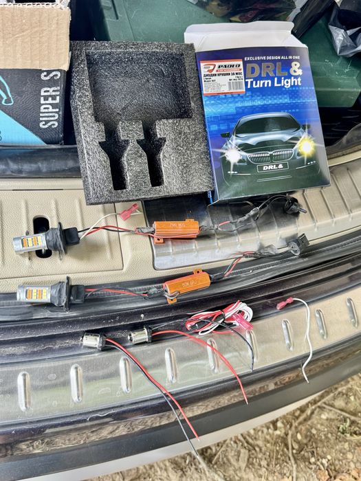 Диодни LED Крушки от Швеция / 7443 3157 1157 T20 W21 5W DRL