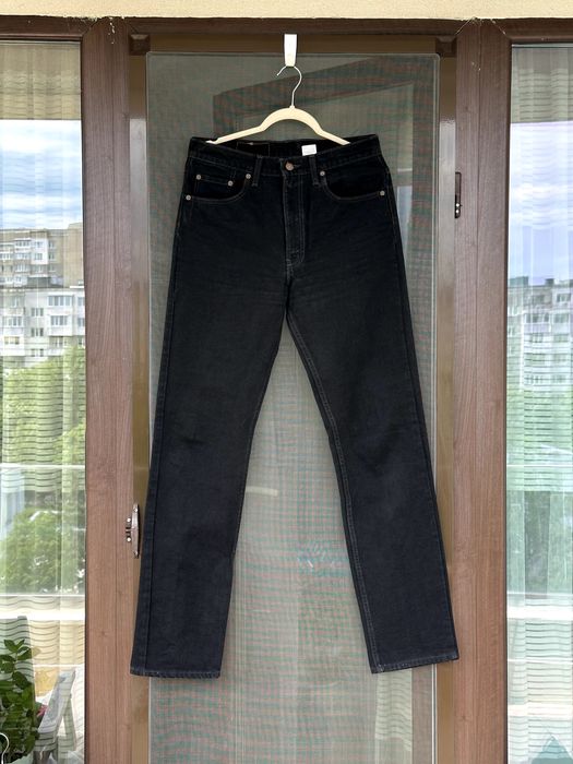 Мъжки дънки LEVI'S / 505 Regular Fit Straight Leg (Made in USA) - размер W33 / L34, Отлично състояние