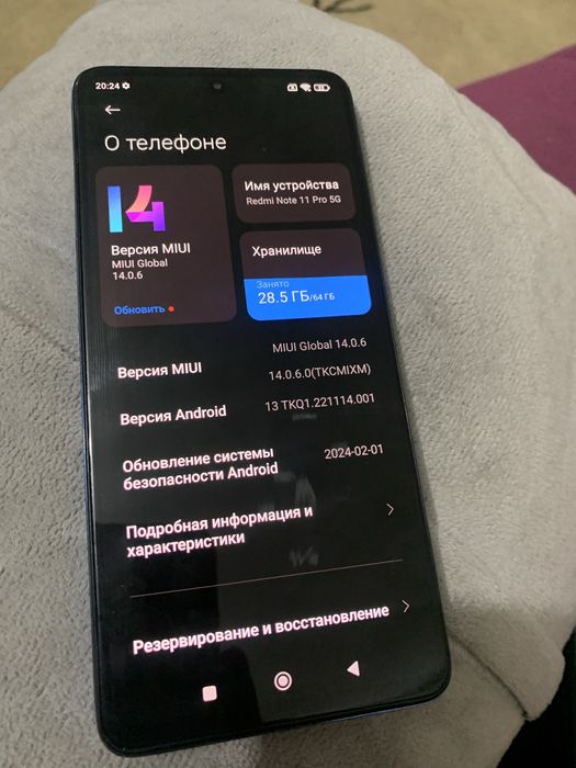 Xiaomi redmi note 11 pro 5g