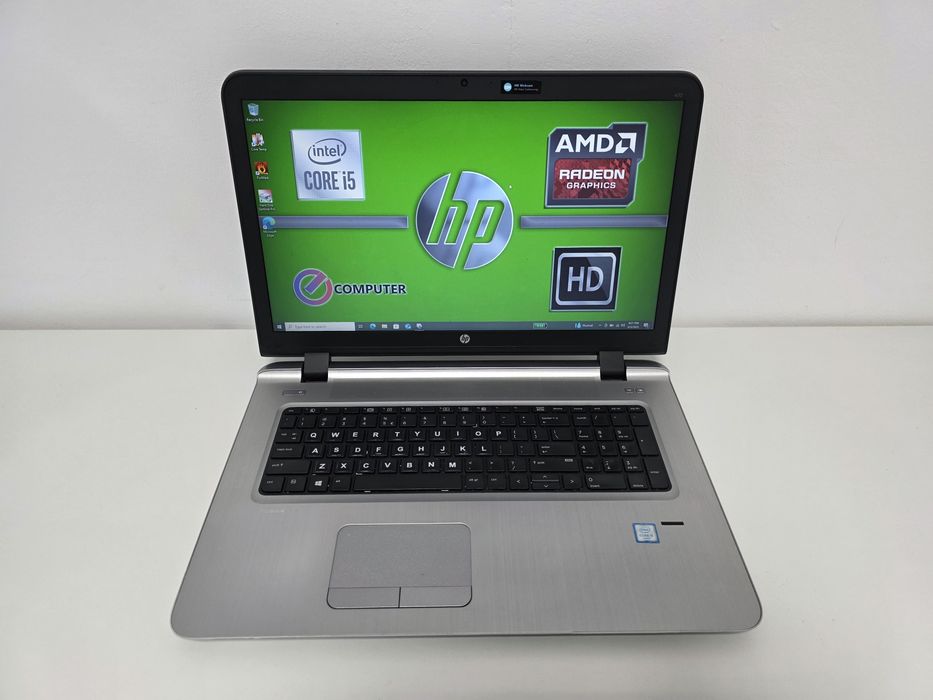 Laptop HP Probook display MARE 17.3" i5 16gb ssd gaming. GARANTIE