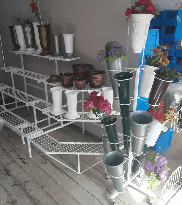 Професионален цветарски стелаж 5 етажа