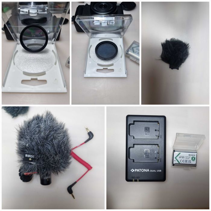 Sony ZV-1F + accesorii Camera Vlogging 4K 20mm F2.0 (se oferă factură)