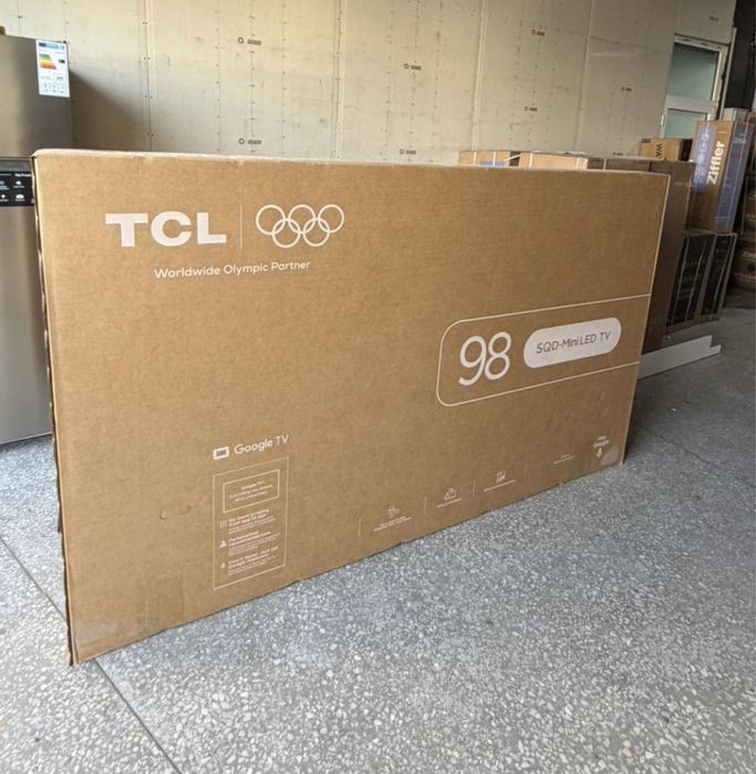 Телевизор TCL QLED 4K GoogleTV Smart