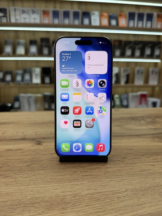 ‼️iPhone 16 Pro Desert 128Gb - Sanatate baterie 92% - Garantie 12 luni