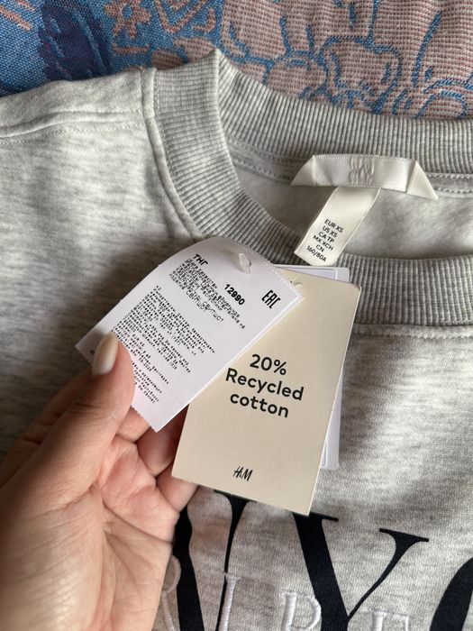 Серый свитшот от H&M