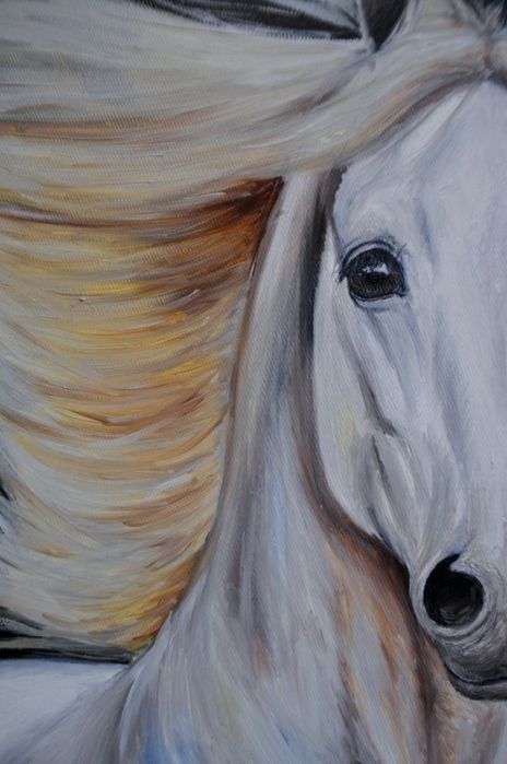 Картина маслом. Лошадь. Торг!