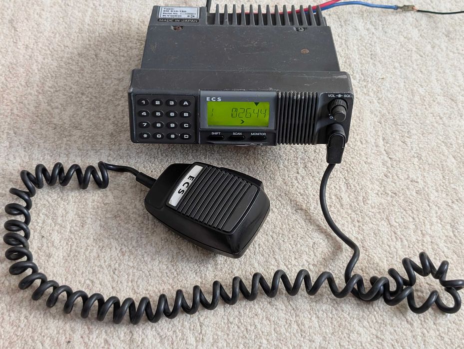 Vand Radio CB ECS 120 RONi RONi. Made in Japan