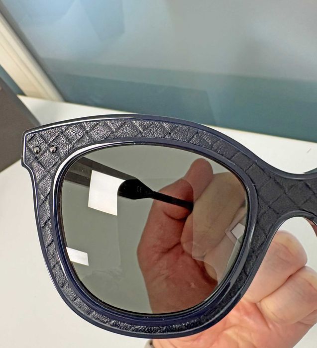 Ochelari de soare femei, Bottega Veneta BV0035S 005, Blue Grey
