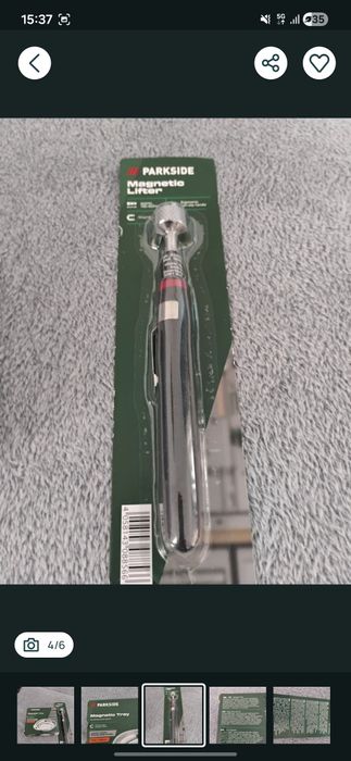 Vas magnetic+dispozitiv de ridicare cu magnet. Noi