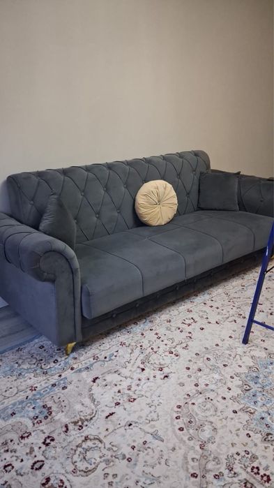 Астана продам диван серый