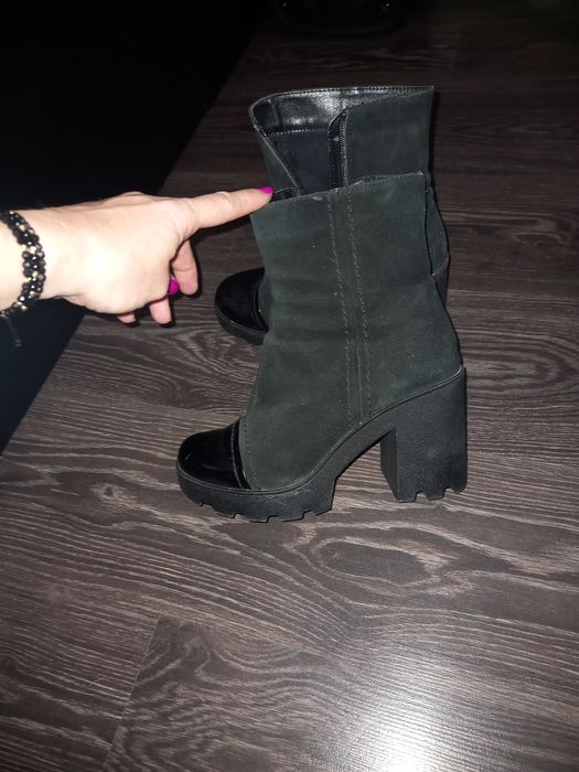 Botine din piele