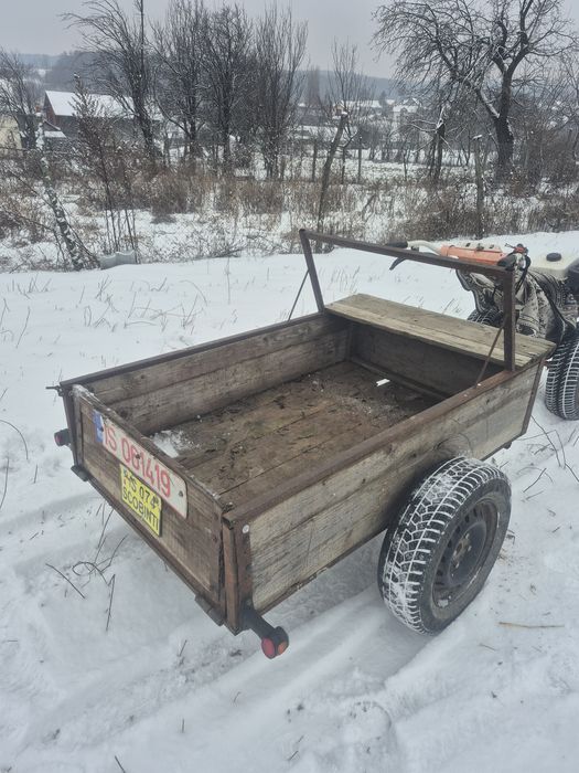 Vând remorca pentru motosapă/motocultor