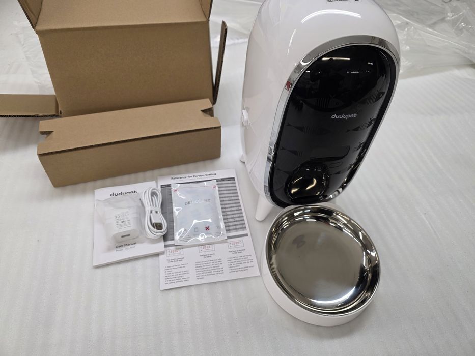 3L Автоматична хранилка за котки DUDUPET с таймер и гласово повикване