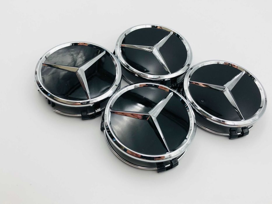 Capace Janta Compatibile Mercedes 72 mm negru