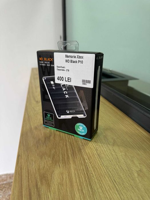 ZAP AMANET MARGEANULUI - Memorie Xbox - WD Black P10 2TB - Sigilat