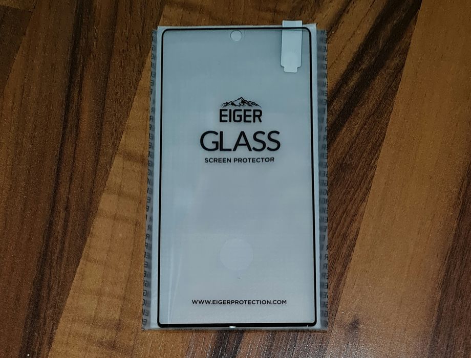 Folie sticla full cover originala Eiger Samsung Note10+ Note 10 Plus