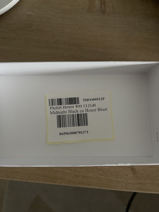 Vand Telefon Honor 400 512 Gb Midnight Black Nou Nefolosit