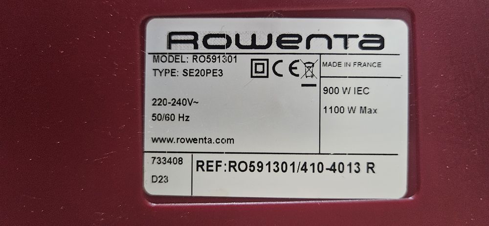 Прахосмукачка Rowenta  модел RO591301 мощна и много тиха