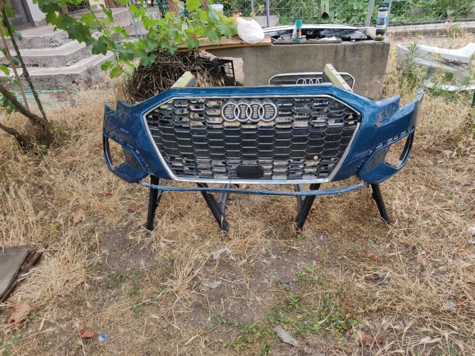 Предна Броня със Решетка за Audi A3 S-Line 2021-2023г