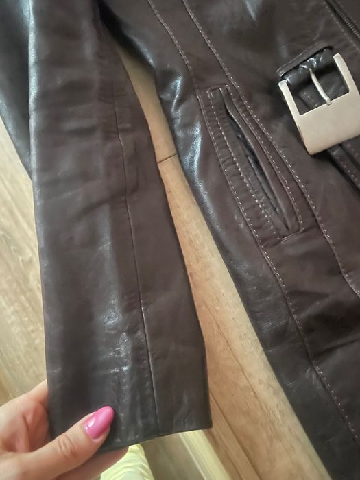 Манто, естествена кожа Leonard