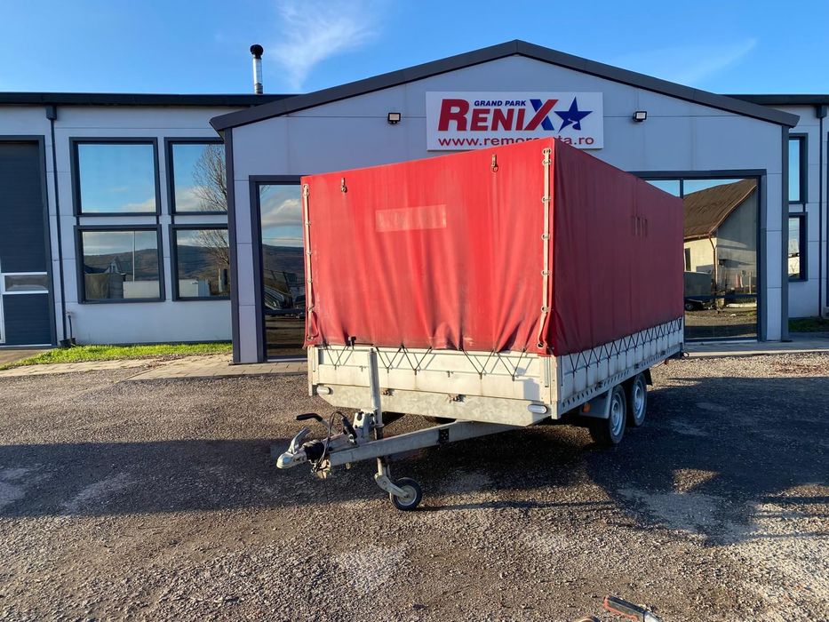 Stema Remorca WARK  cu prelata 4m/2m/1.5h 2700 kg