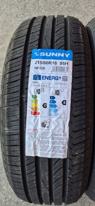 4 anvelope vara noi Sunny 215/60/16,dot 2026.Pretul este pe bucata.