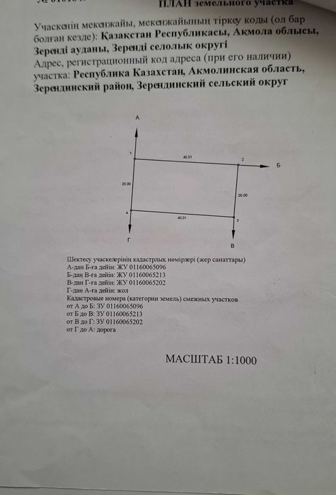 Продам земельный участок
