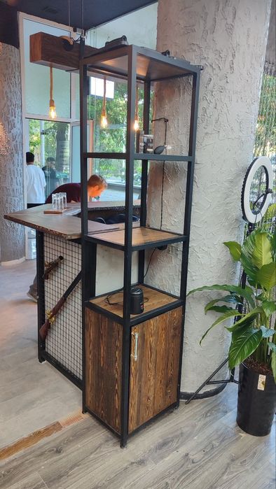 Лофт мебель. Настоящий лофт