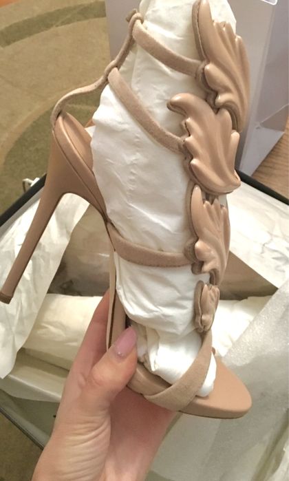 Sandale Giuseppe Zanotti Wings Suede Limited, 100%originali,noi,cutie