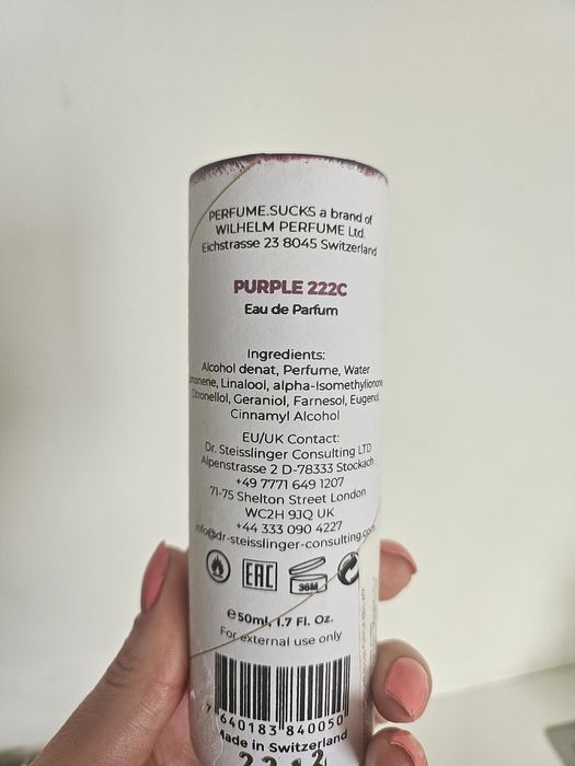 Parfum de nișă Purple 222 C