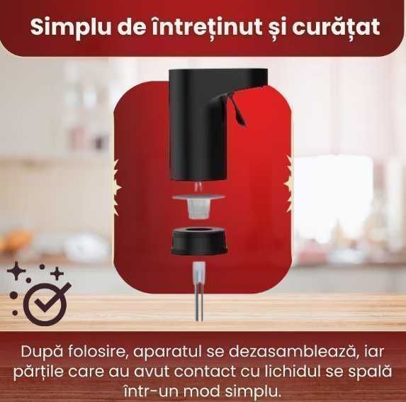 Decantor inteligent de vin, Premium, Aerator integrat automat