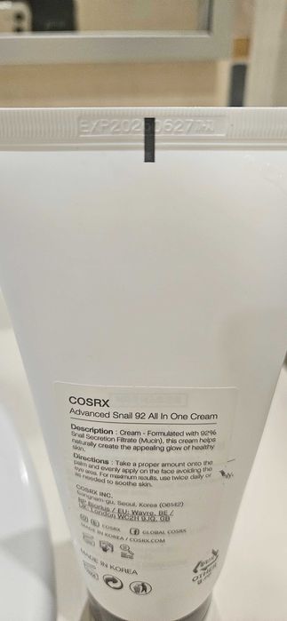Корейска козметика Cosrx Snail Mucin Cream