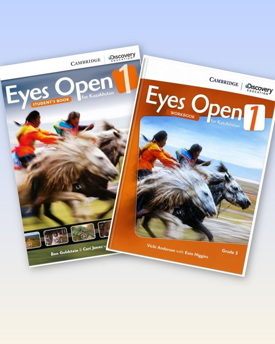 Учебники Eyes Open 1 (Student's book, Workbook)