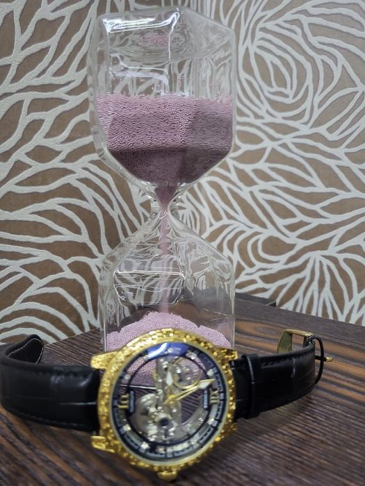 Мужские часы скелетоны