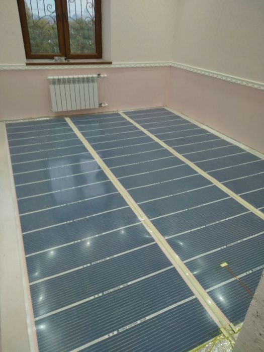 Теплый пол электрический пленочные и кабельные