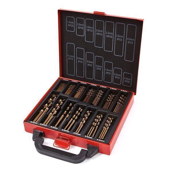 Комплект свредла 5% кобалт hss 99 бр.